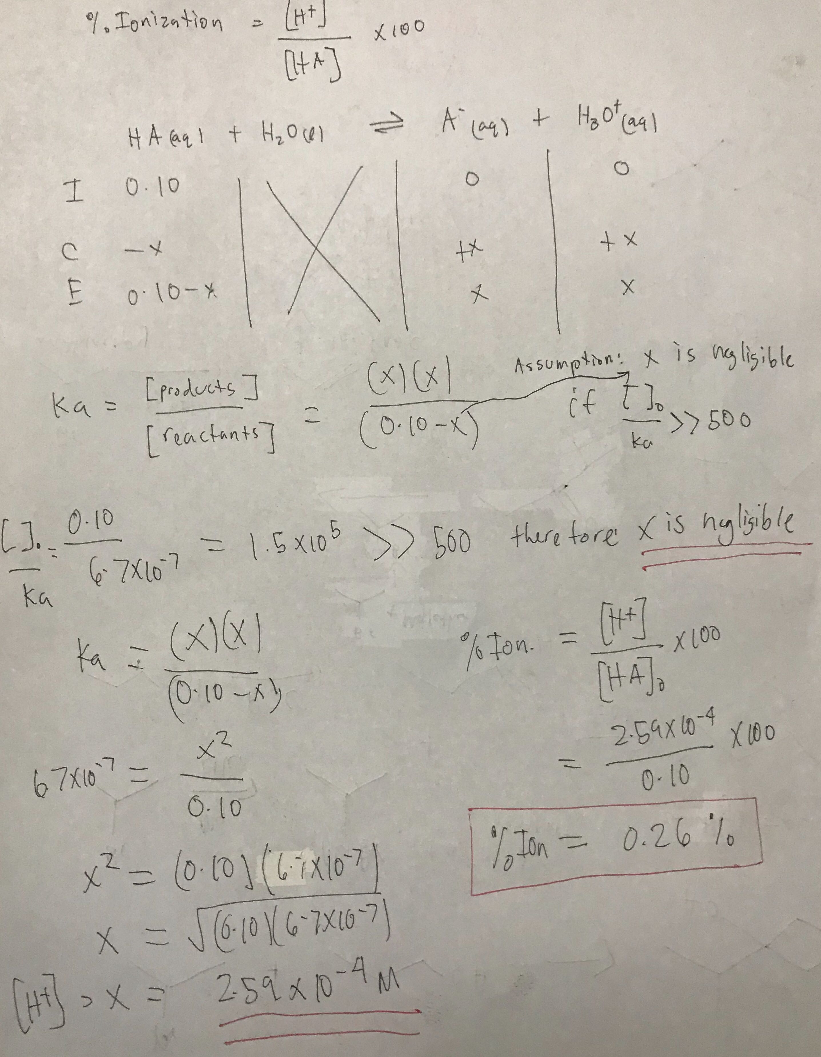 Balanced Equation Showing The Ionization Of Formic Acid In Water